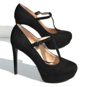 !GIANNI BINI Lorenna T Strap Platform Heels